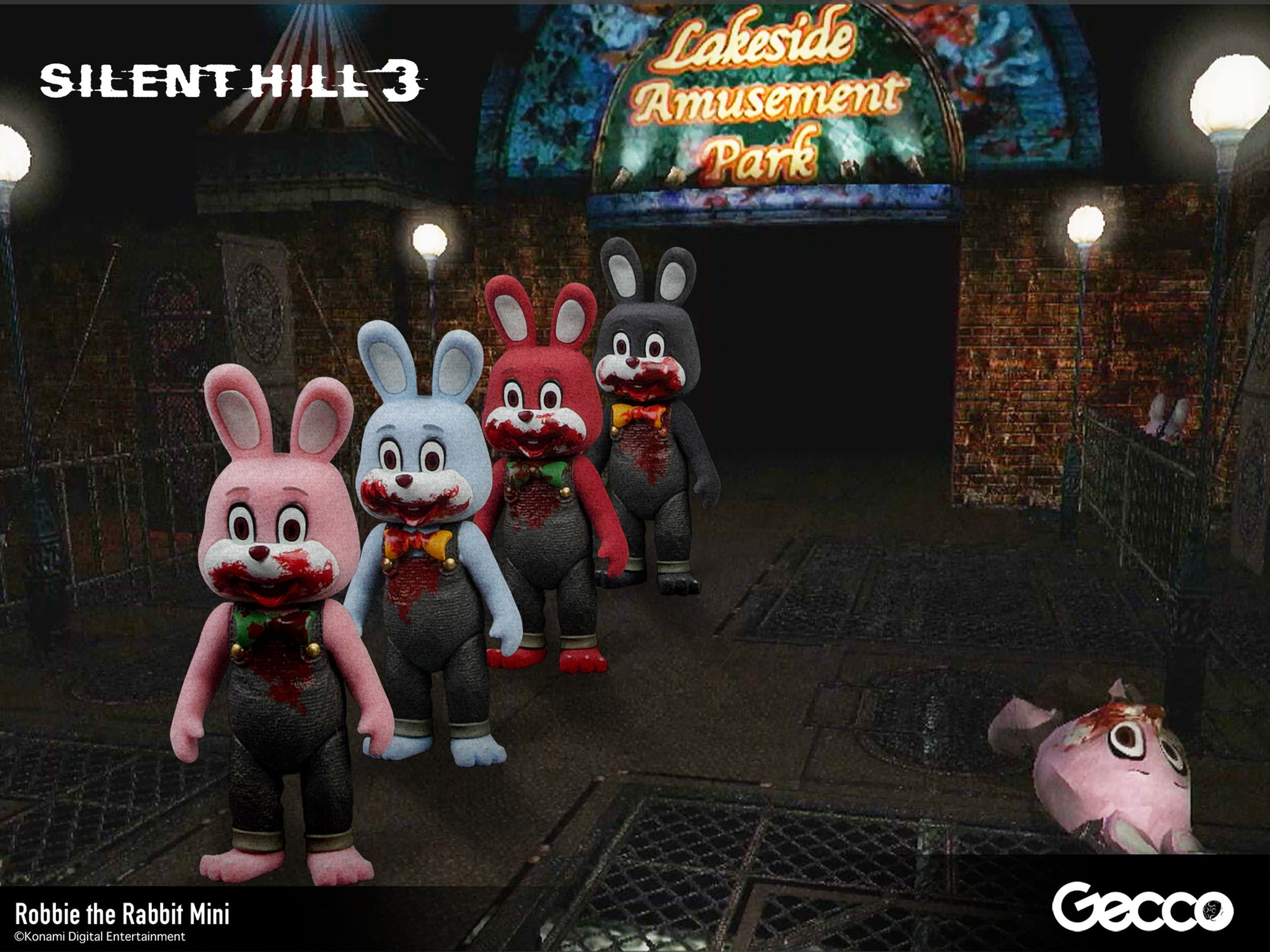 SILENT HILL 3/ Robbie the Rabbit Mini Pink Neo – Sweet Factory