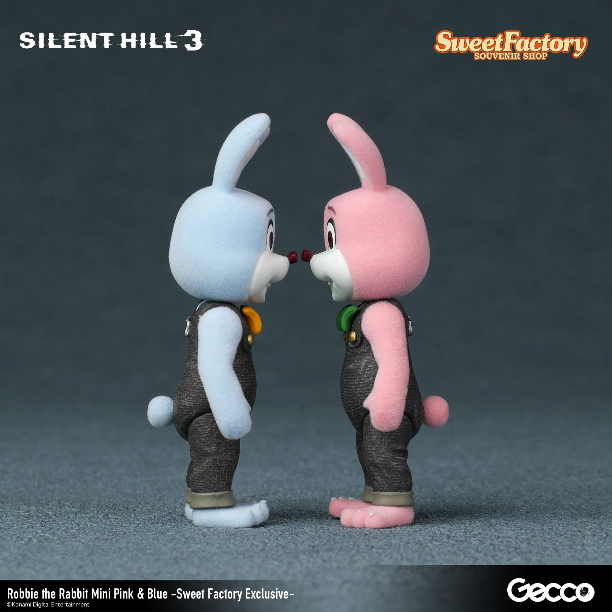 SILENT HILL 3/ Robbie the Rabbit Mini Pink & Blue Sweet