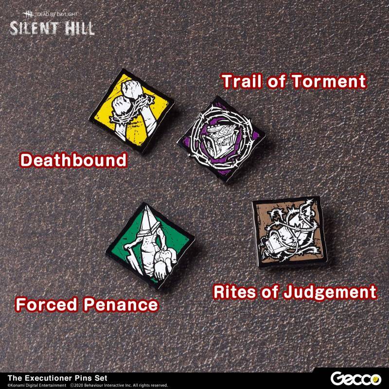 DeadbyDaylightピンズコレクション11個セット SILENT HILL × Dead by Daylight Pins Collection, The Executioner