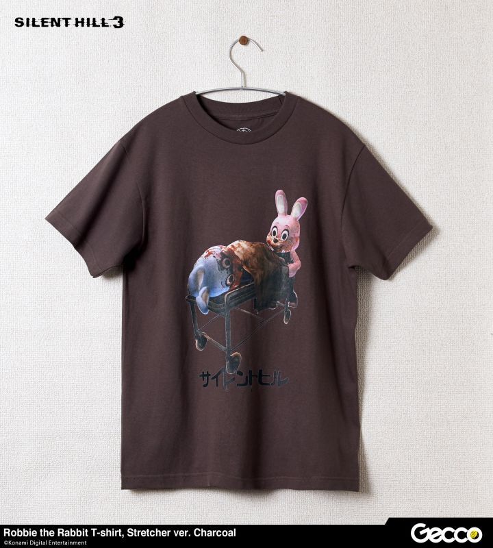 SILENT HILL3 ロビーTシャツ Lサイズ 豆魚雷 ストレッチャー SILENT HILL 3/ Robbie the Rabbit T-Shirt, Stretcher ver. – Sweet