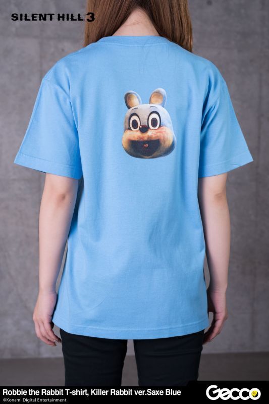 Silent Hill サイレントヒル ロビーラビット Tシャツ 半袖 サイレントヒル」のロビー・ザ・ラビットが描かれたTシャツ2種が